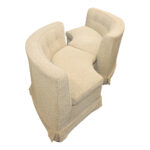 Vintage KROEHLER 2 Piece Sectional in Ivory Boucle - Image 2