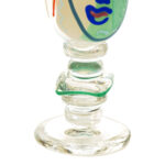 Set of 3 WILLIAM BERNSTEIN (1945-) Signed Goblets - Image 3