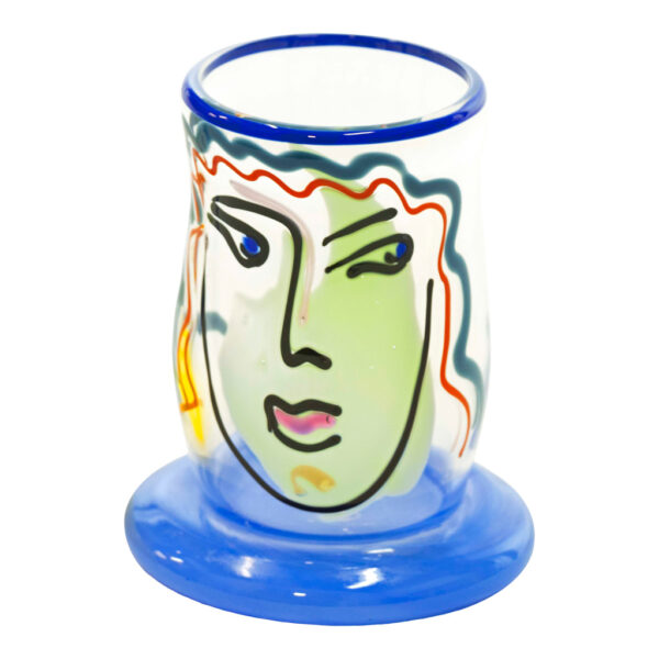 Pair of WILLIAM BERNSTEIN (1945-) Signed Glasses - Image 3