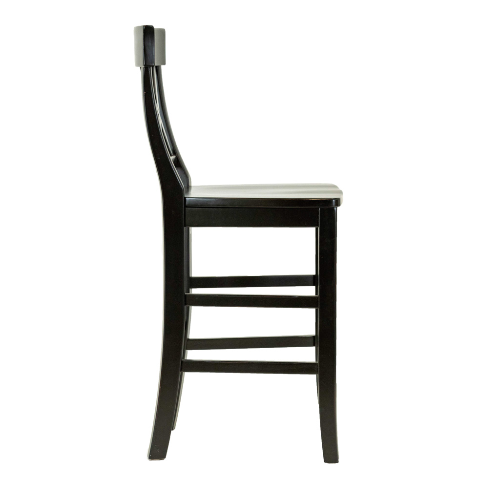 Pottery barn best sale black stools