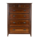 HENREDON Heritage Walnut Dresser with Mirror | Grandview Mercantile