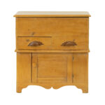 Antique Victorian Cottage Pine Lift Top Washstand