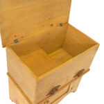 Antique Victorian Cottage Pine Lift Top Washstand - Image 3