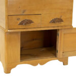 Antique Victorian Cottage Pine Lift Top Washstand - Image 5