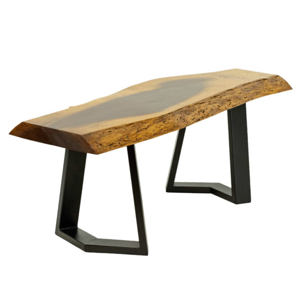 Artisan Made Live Edge Walnut Coffee Table - Image 3