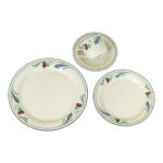 77 Piece LENOX Poppies on Blue China - Image 2