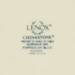 77 Piece LENOX Poppies on Blue China - Image 10