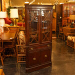 Vintage Mahogany Corner Cabinet - Image 2