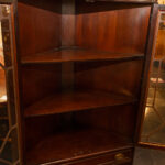 Vintage Mahogany Corner Cabinet - Image 6