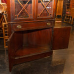 Vintage Mahogany Corner Cabinet - Image 4