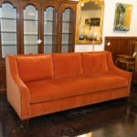 HICKORY CHAIR Bench Seat Sofa in Coral - Image 7