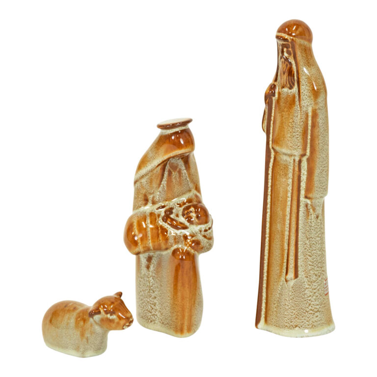 Nicodemus Pottery Piece Nativity Set Of Ceramic Figures Grandview