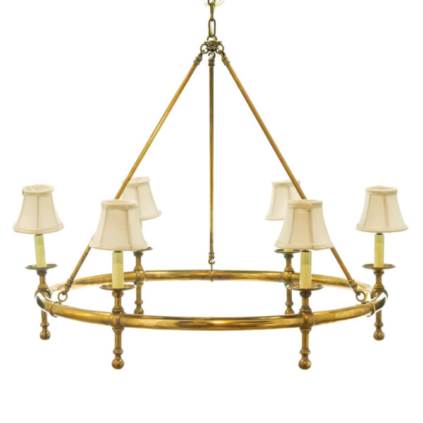 VISUAL COMFORT Chapman and Myers Classic Ring Chandelier - Image 1