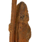 Vintage Carved Wood Bear Sculpture - Image 3