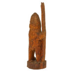 Vintage Carved Wood Bear Sculpture - Image 5