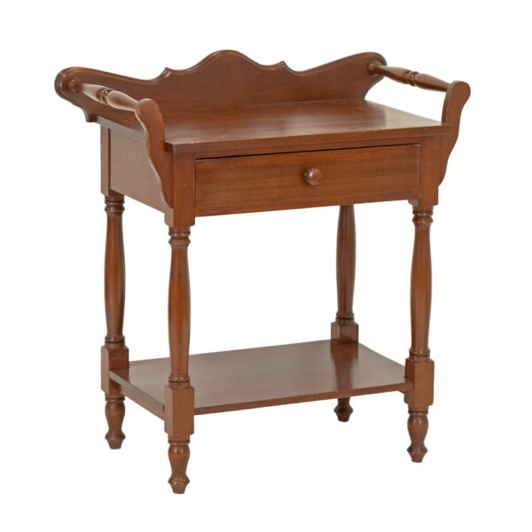 Single Drawer Washstand in Cherry Finish - Image 2