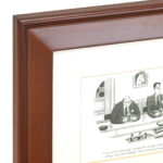 LEO CULLUM (1942-2010) for THE NEW YORKER “I Was on the Cutting Edge” Framed Cartoon Print - Image 3