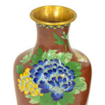 Pair of Cloisonné Vases - Image 3