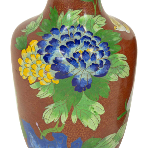 Pair of Cloisonné Vases - Image 4