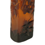 Reproduction TIP GALLE Blown Cameo Rectangular Glass Vase - Image 4
