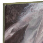 “Nude Figures in Apocalyptic Landscape” Original Oil on Canvas - Image 3