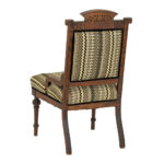 Eastlake Victorian Parlor Chair in Contemporary Upholstery - Image 7