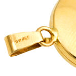 14 Karat Yellow Gold Locket with Woman’s Profile - Image 4