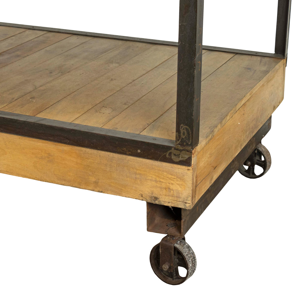 Industrial Kitchen Island Cart Grandview Mercantile   ZLOO 100 5 