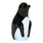 ORIENT AND FLUME Glass Penguin Paperweight