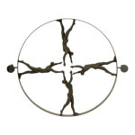 GLOBAL VIEWS “Reaching for Center” Iron Sculpture