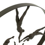 GLOBAL VIEWS “Reaching for Center” Iron Sculpture - Image 3