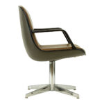 Vintage STEELCASE Pollock Style Chair - Image 3