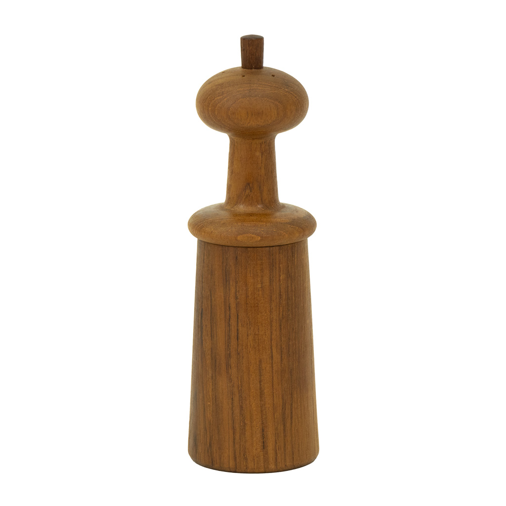 Raw Teak Salt And Pepper Mill Set