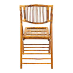 Set of 4 Bamboo Folding Chairs - Image 6