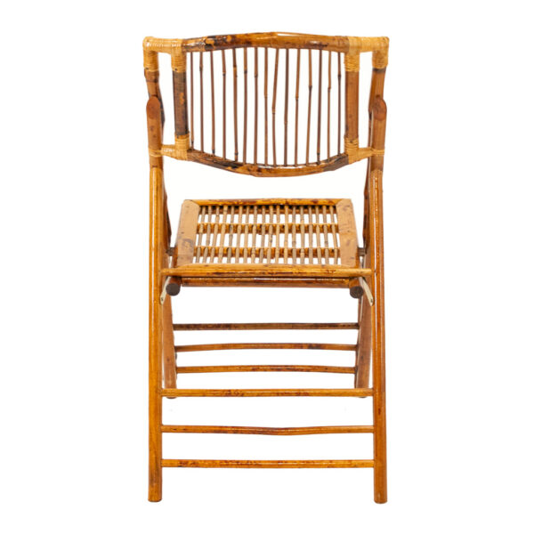 Set of 4 Bamboo Folding Chairs - Image 6