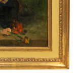Original Oil on Board Painting of a Floral Still Life - Image 2