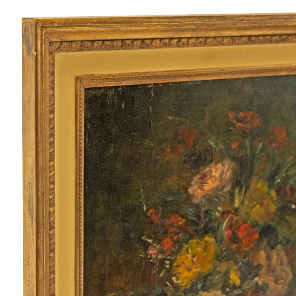 Original Oil on Board Painting of a Floral Still Life - Image 3