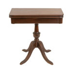 Vintage Mahogany Flip Top Game Table