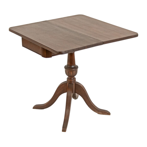 Vintage Mahogany Flip Top Game Table - Image 3