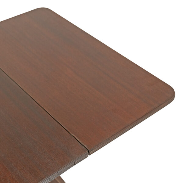 Vintage Mahogany Flip Top Game Table - Image 4