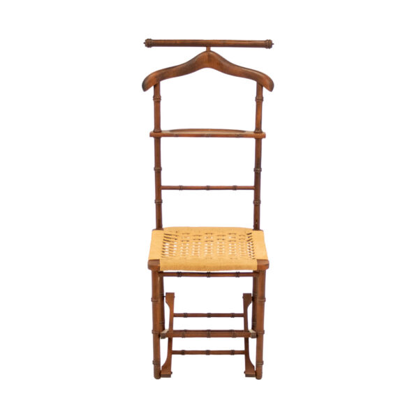 FRATELLI REGUITTI Italian Folding Valet Chair - Image 1