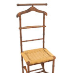 FRATELLI REGUITTI Italian Folding Valet Chair - Image 3