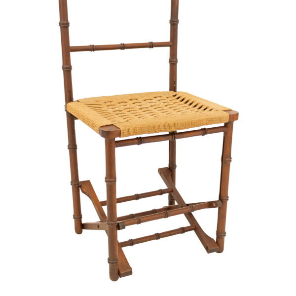 FRATELLI REGUITTI Italian Folding Valet Chair - Image 4