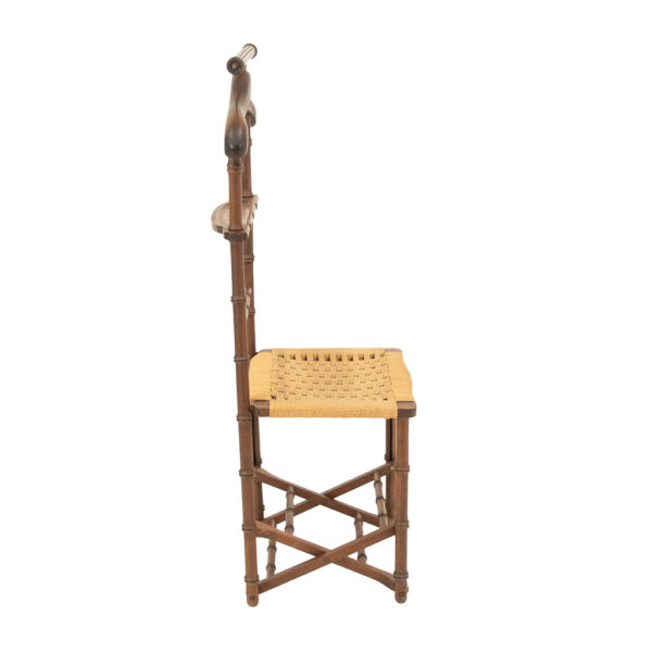 FRATELLI REGUITTI Italian Folding Valet Chair - Image 5
