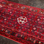 Vintage 3’3” x 5’5” Persian Mahal Hand Knotted Wool Rug - Image 2