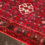 Vintage 3’3” x 5’5” Persian Mahal Hand Knotted Wool Rug - Image 4