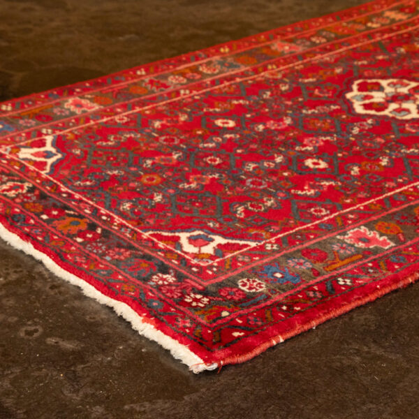Vintage 3’3” x 5’5” Persian Mahal Hand Knotted Wool Rug - Image 5