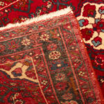 Vintage 3’3” x 5’5” Persian Mahal Hand Knotted Wool Rug - Image 7