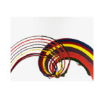 ERIC MCDONOUGH “Multicolor on White” Original Mixed Media Painting on Canvas