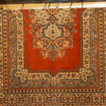 6’7” x 9’8” Power Loomed Persian Tabriz Wool Rug - Image 3